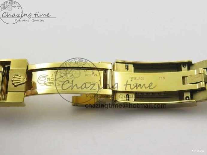 MiroTime 0214 Popular Andrea Pirlo Project Skeleton Submariner YG VRF Best Edition on YG Bracelet SA 2981